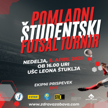 Pomladni futsal študentski turnir 2025