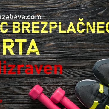 Oktober – mesec brezplačnega športa