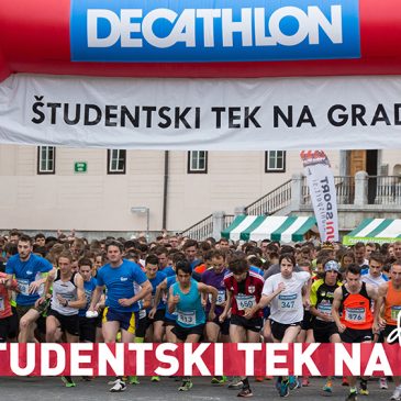 25. Decathlon študentski tek na grad