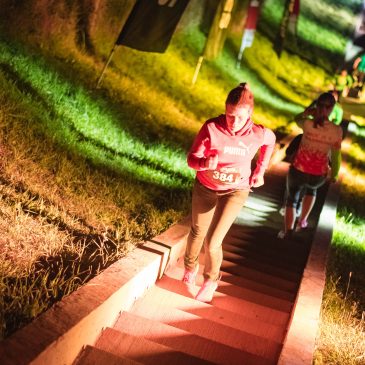 Nočni tek po stopnicah na Kalvarijo