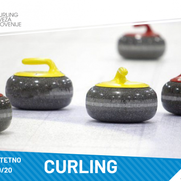 DUP v curlingu za študijsko leto 2019/20
