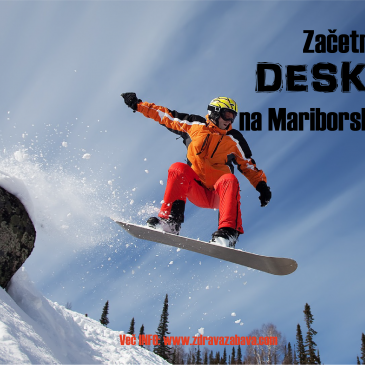 Januarja začnemo z začetnim tečajem deskanja!