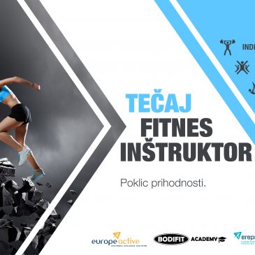Uresniči svoje sanje in postani fitnes inštruktor!