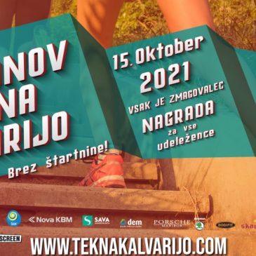 Seltronov nočni tek na Kalvarijo!