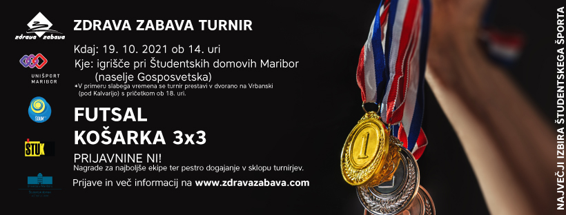 ZZ Turnirji v košarki, odbojki, futsalu, badmintonu in namiznemu tenisu v NOVEMBRU!