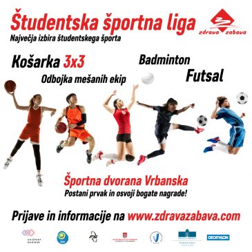 Novembrske študentske lige so pred nami!