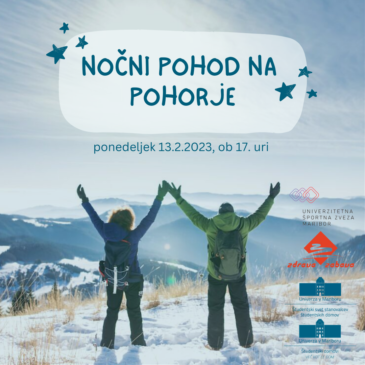 Pridružite se nam na Nočnem pohodu!