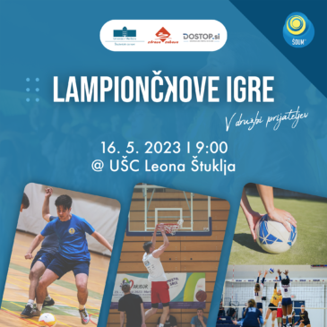 Lampiončkove igre 2023 bodo 16. maja!