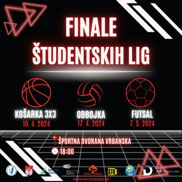 FINALE ŠTUDENTSKIH LIG 2023/2024